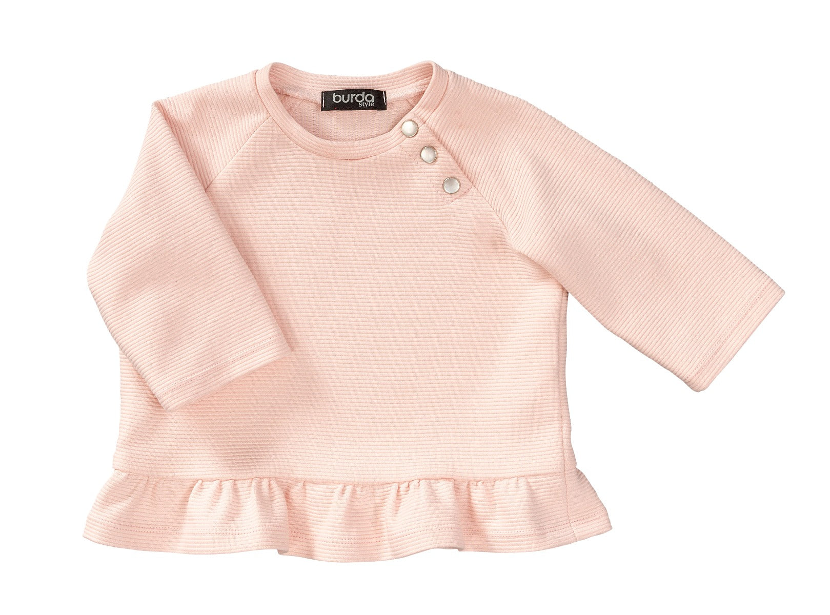 Patron de Couture Burda 9312 Sweatshirt - Ribes y Casals
