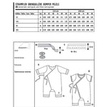 Patron de Couture Burda 9314 Peluche - Ribes y Casals