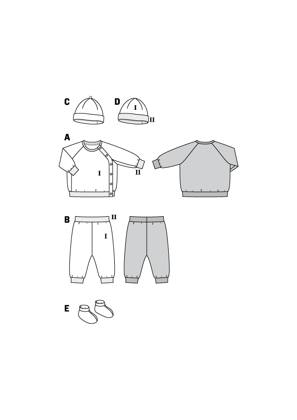 Patron de Couture Burda 9315 Veste - Ribes y Casals