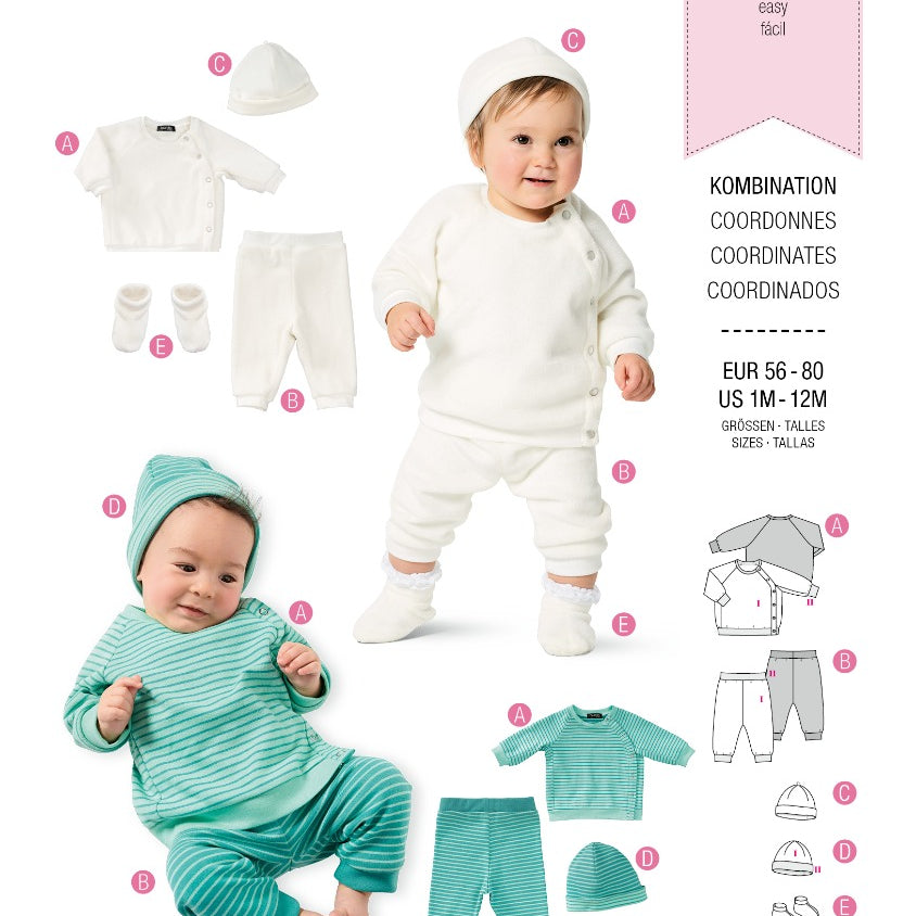 Patron de Couture Burda 9315 Veste - Ribes y Casals