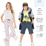 Patron de Couture Burda 9324 Pantalons - Ribes y Casals