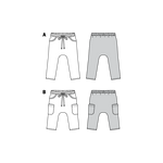 Patron de Couture Burda 9342 Pantalons - Ribes y Casals