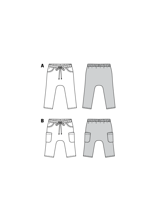 Patron de Couture Burda 9342 Pantalons - Ribes y Casals