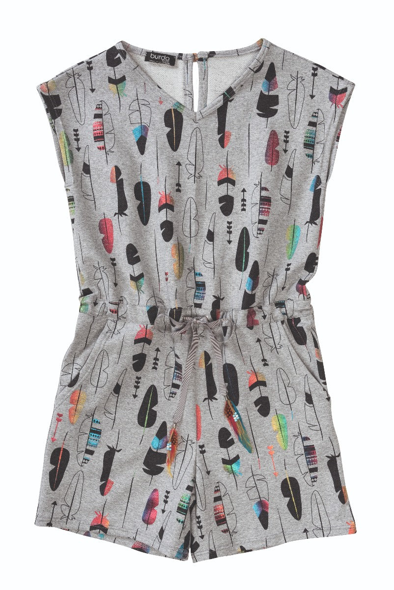 Patron de Couture Burda 9345 Salopette - Ribes y Casals