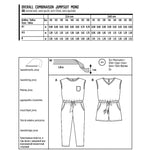 Patron de Couture Burda 9345 Salopette - Ribes y Casals