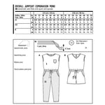 Patron de Couture Burda 9345 Salopette - Ribes y Casals