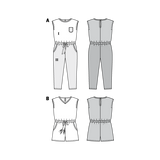 Patron de Couture Burda 9345 Salopette - Ribes y Casals