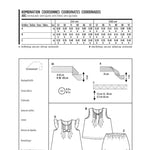 Patron de Couture Burda 9358 Combinaison - Ribes y Casals