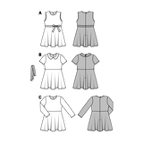 Patron de Couture Burda 9379 Robe - Ribes y Casals