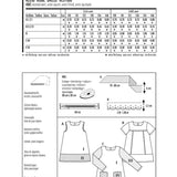 Patron de Couture Burda 9380 Robe - Ribes y Casals