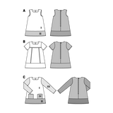 Patron de Couture Burda 9380 Robe - Ribes y Casals