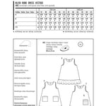 Patron de Couture Burda 9420 Robe - Ribes y Casals