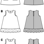 Patron de Couture Burda 9420 Robe - Ribes y Casals