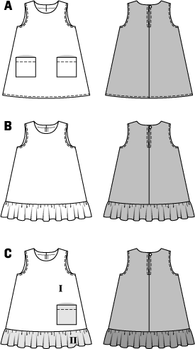 Patron de Couture Burda 9420 Robe - Ribes y Casals