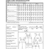 Patron de Couture Burda 9424 Pantalon et robe - Ribes y Casals