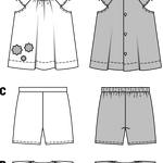 Patron de Couture Burda 9435 Combinaison - Ribes y Casals