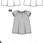 Patron de Couture Burda 9438 Robe et Top - Ribes y Casals