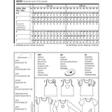 Patron de Couture Burda 9439 Chemise - Ribes y Casals