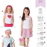 Patron de Couture Burda 9439 Chemise - Ribes y Casals