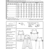 Patron de Couture Burda 9460 Robe et Salopette - Ribes y Casals