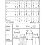 Patron de Couture Burda 9460 Robe et Salopette - Ribes y Casals