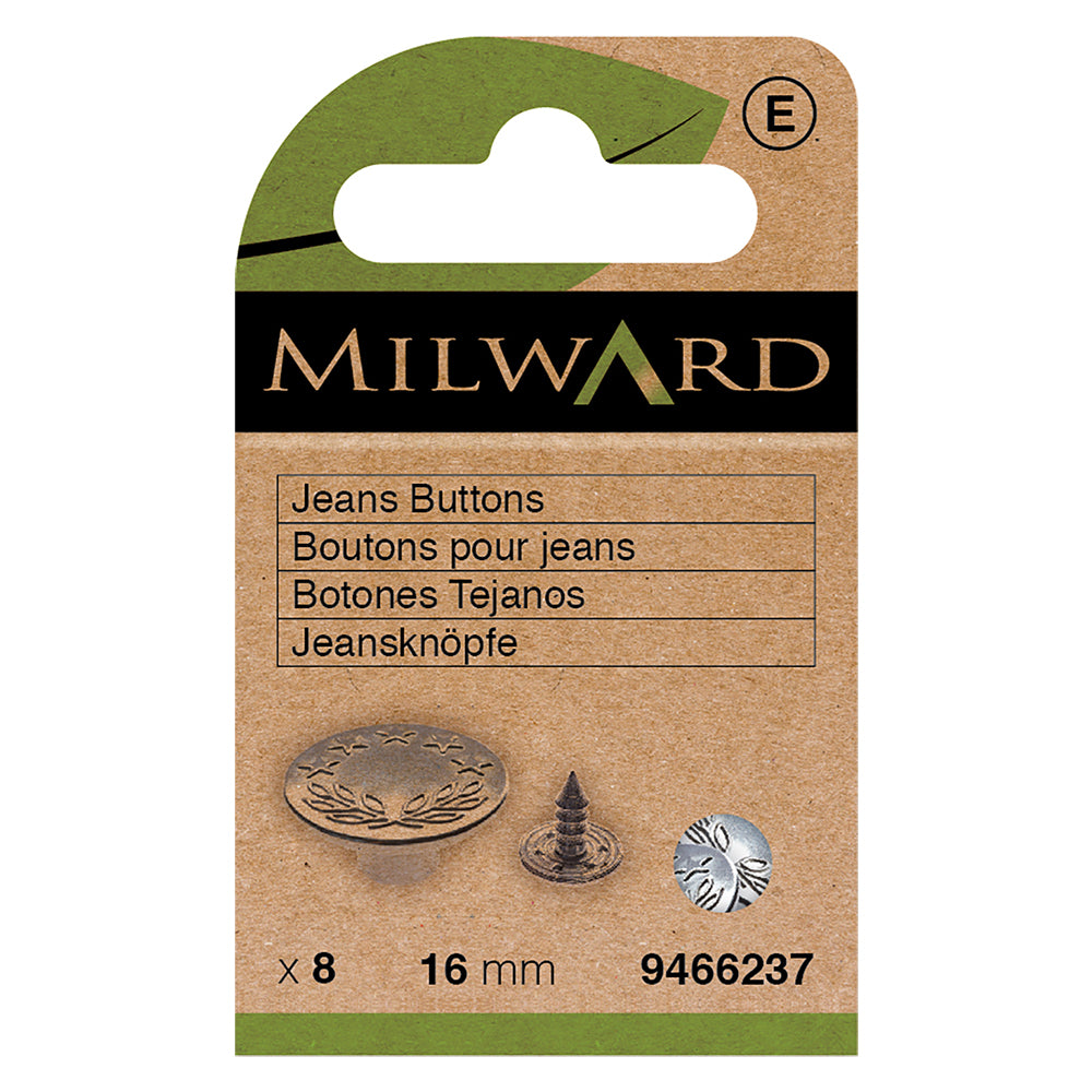 Boutons en Nickel pour Jeans - Ribes y Casals