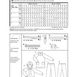 Patron de Couture Burda 9482 Combinaison - Ribes y Casals