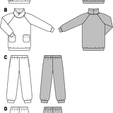 Patron de Couture Burda 9482 Combinaison - Ribes y Casals