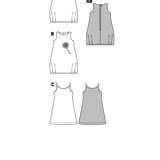 Patron de Couture Burda 9544 Robe - Ribes y Casals
