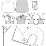 Patron de Couture Burda 9635 Accessoires pour bébé - Ribes y Casals