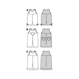 Patron de Couture Burda 9652 Salopette - Ribes y Casals