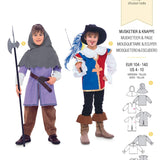 Patrón Burda 9659 Mosquetero - Ribes y Casals