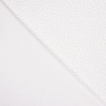 Percal imprimé à petits pois vert tendre-blanc - Ribes y Casals