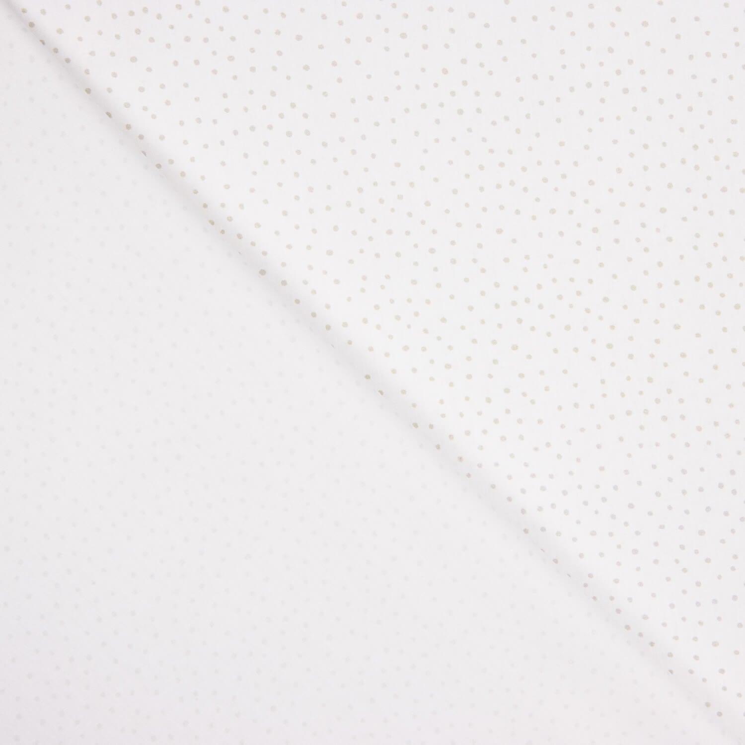 Percal imprimé à petits pois vert tendre-blanc - Ribes y Casals