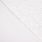 Percal imprimé à petits pois vert tendre-blanc - Ribes y Casals