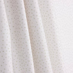 Percal imprimé à petits pois vert tendre-blanc - Ribes y Casals