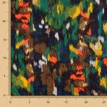 Tissu polyester satin velours jungle - Ribes y Casals