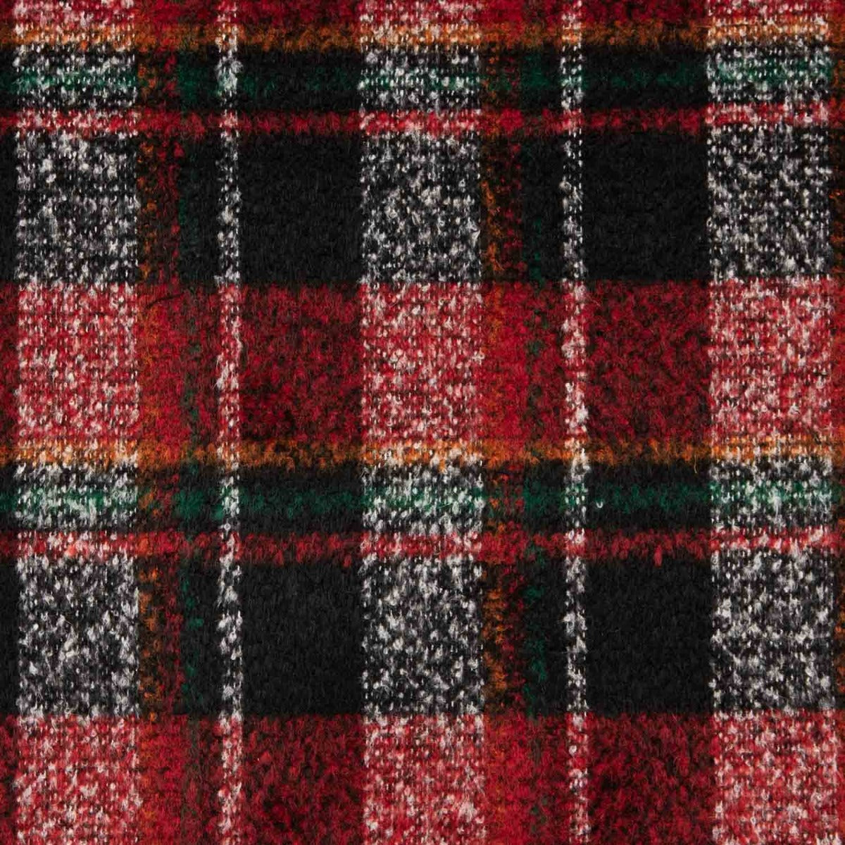 Tissu pour manteau à carreaux marron - Ribes y Casals