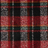 Tissu pour manteau à carreaux marron - Ribes y Casals