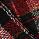 Tissu pour manteau à carreaux marron - Ribes y Casals