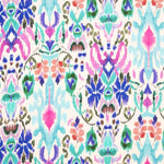 Boho Ikat multicolore viscose voile - Ribes y Casals