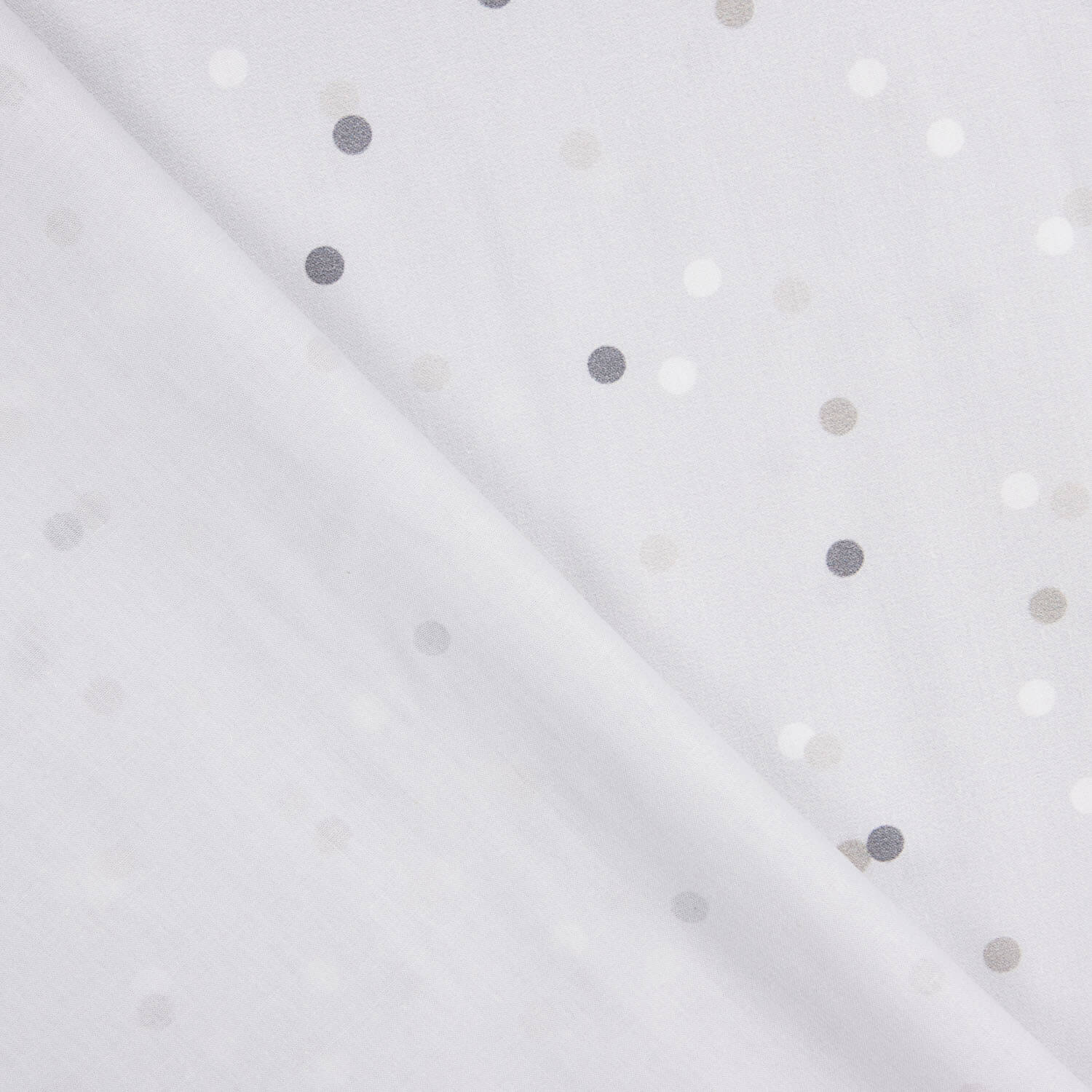 Percal imprimé Confetti gris - Ribes y Casals