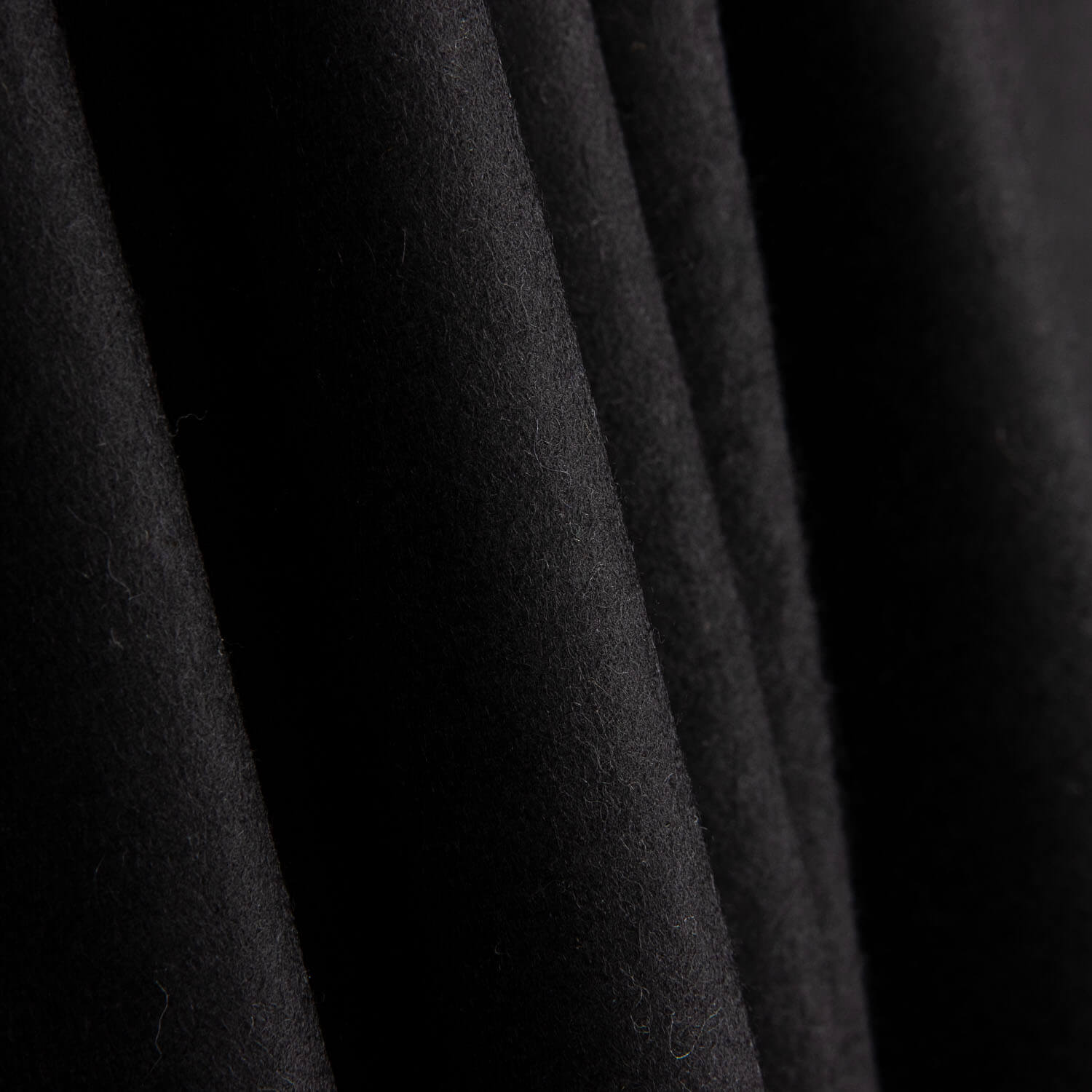 Manteau en laine noire - Ribes y Casals