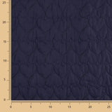 Coussin double face « Cœurs » Tejano noir et bleu marine - Ribes y Casals