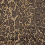 Couverture légère double face imprimé animal et ocre - Ribes y Casals