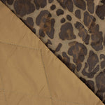 Couverture légère double face imprimé animal et ocre - Ribes y Casals