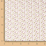 Couverture matelassée en popeline à étoiles roses - Ribes y Casals