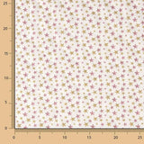 Couverture matelassée en popeline à étoiles roses - Ribes y Casals