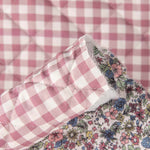 Polaire en popeline Vichy rose et multicolore - Ribes y Casals