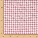 Polaire en popeline Vichy rose et multicolore - Ribes y Casals